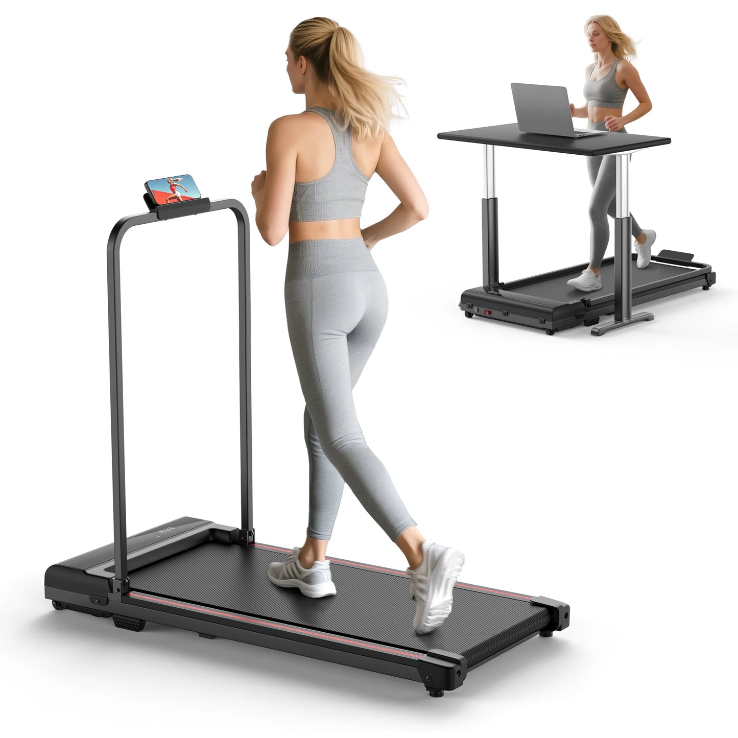 Velysio | Tapis de Marche Pliable – Compact, Silencieux, 110 kg