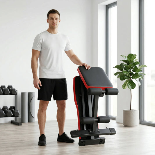 Banc de Musculation Pliable Multifonctionnel – 7 Positions, 300 kg