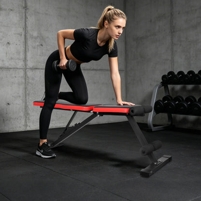 Banc de Musculation Pliable Multifonctionnel – 7 Positions, 300 kg