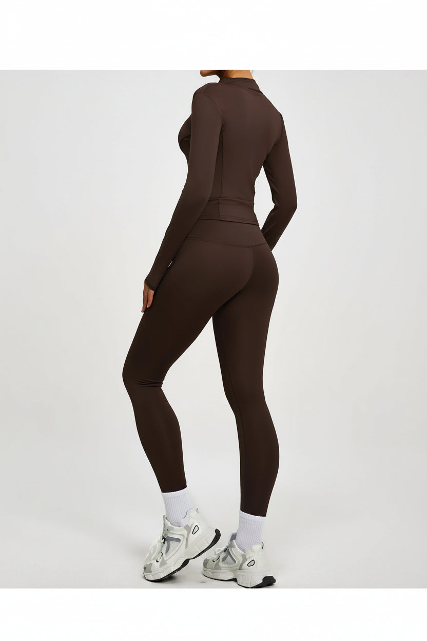 Ensemble Sport Femme – Veste & Legging Gainant | Velysio