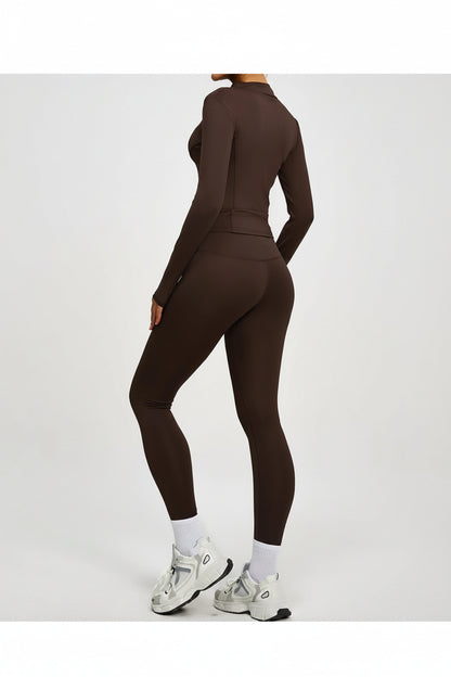 Ensemble Sport Femme – Veste & Legging Gainant | Velysio