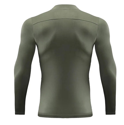 T-shirt de Compression Sport – Manches Longues Homme