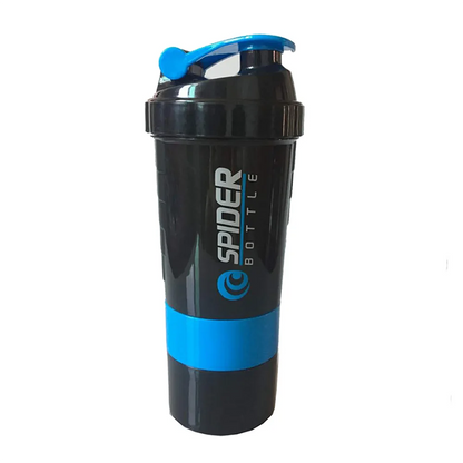 Shaker Bouteille Protéines 3 Couches 500ml – Mélange Parfait
