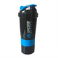 Shaker Bouteille Protéines 3 Couches 500ml – Mélange Parfait