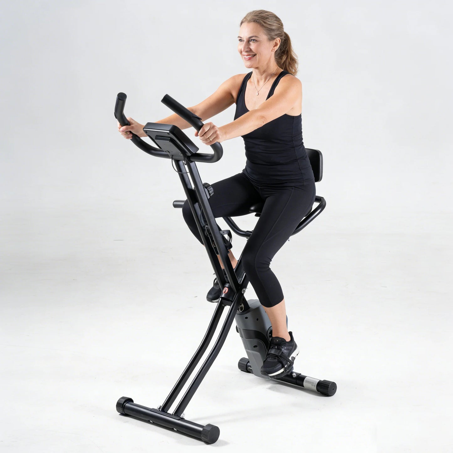 Vélo d'Exercice Connecté – Résistance Magnétique, Bluetooth & Écran | Velysio