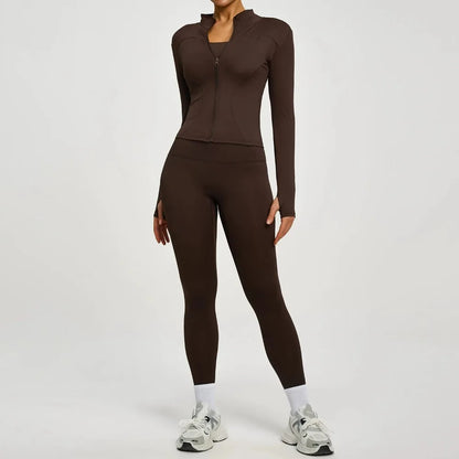 Ensemble Sport Femme – Veste & Legging Gainant | Velysio