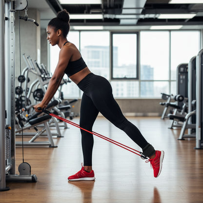 Sangles de Cheville & Bandes de Résistance Fitness – Renforcement Fessiers & Jambes