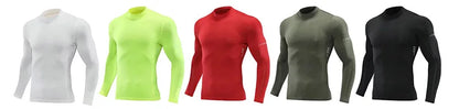 T-shirt de Compression Sport – Manches Longues Homme