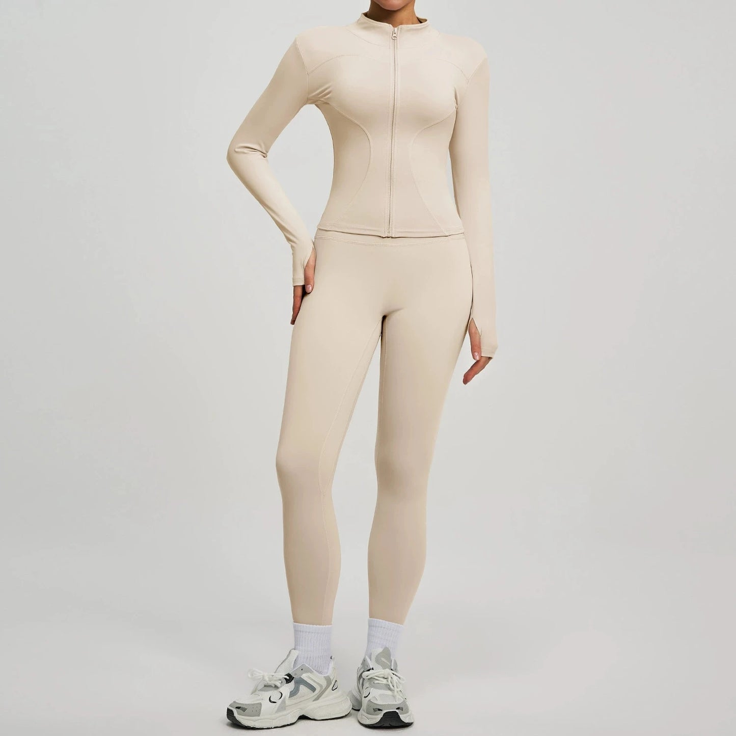 Ensemble Sport Femme – Veste & Legging Gainant | Velysio