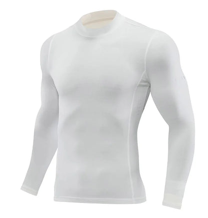 T-shirt de Compression Sport – Manches Longues Homme