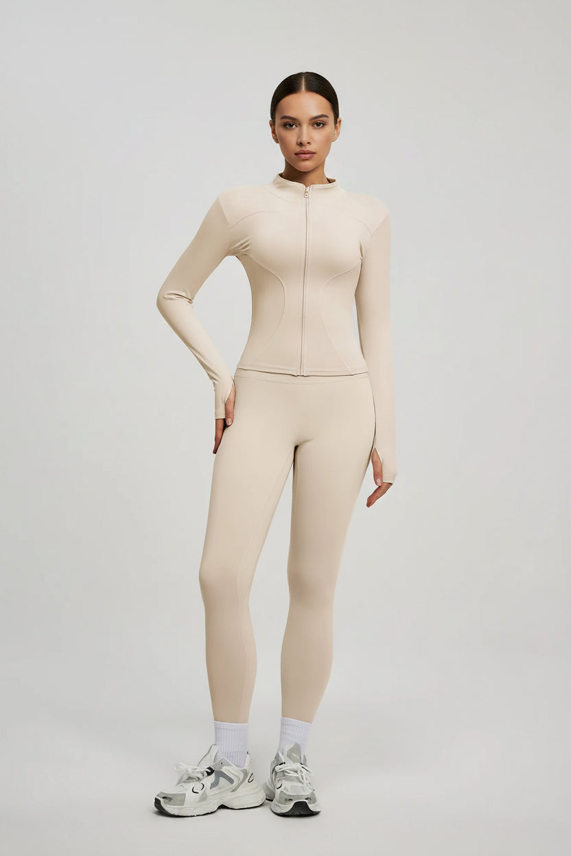 Ensemble Sport Femme – Veste & Legging Gainant | Velysio