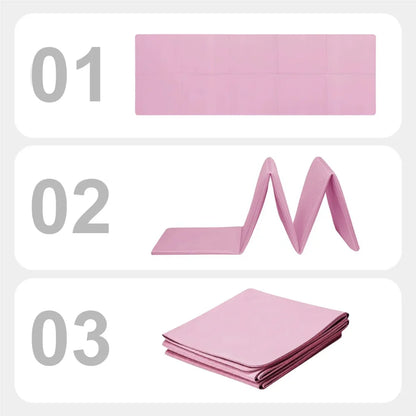 Tapis de Yoga & Pilates 4mm – Antidérapant, Léger & Imperméable