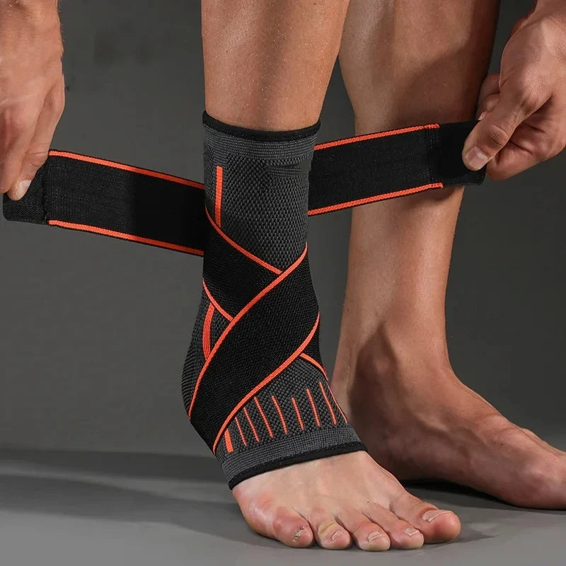 Bandage Élastique de Cheville – Soutien Pressurisé Sport