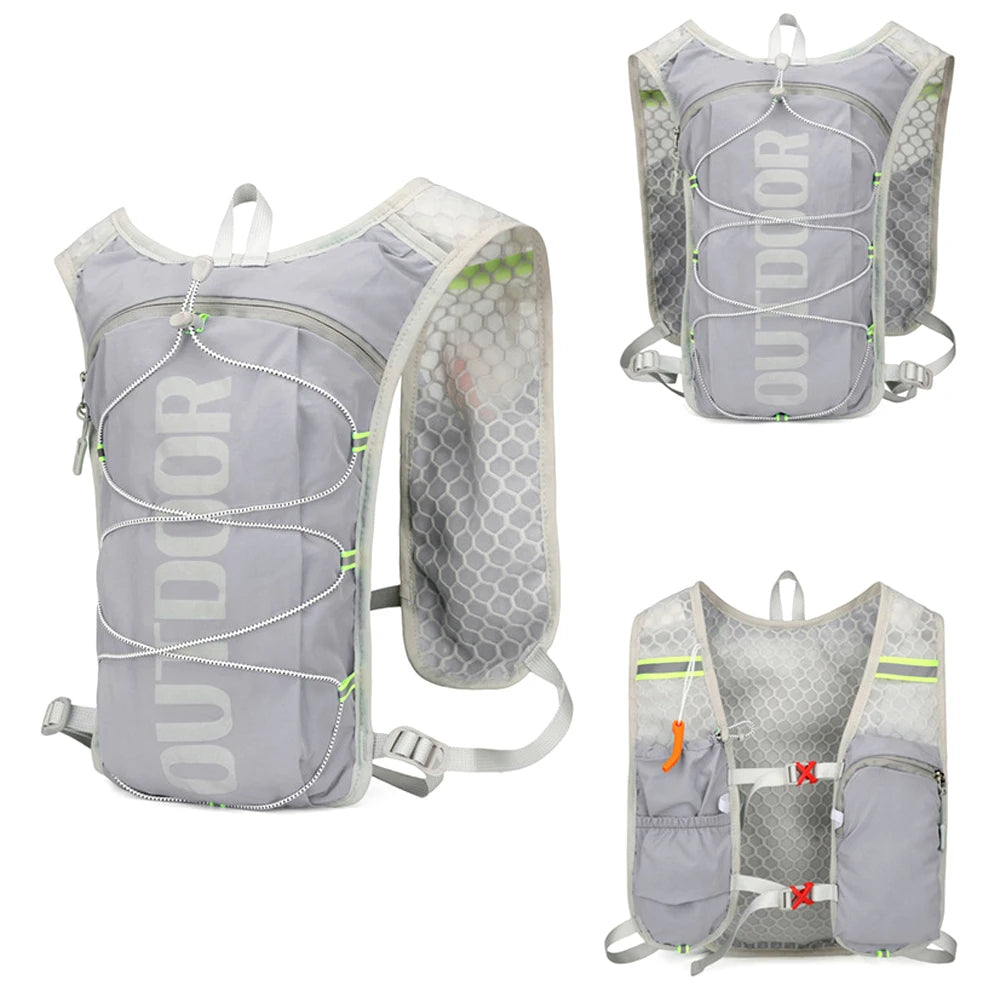 Velysio – Gilet d'Hydratation Running 2L | Sac à Dos Respirant Unisexe