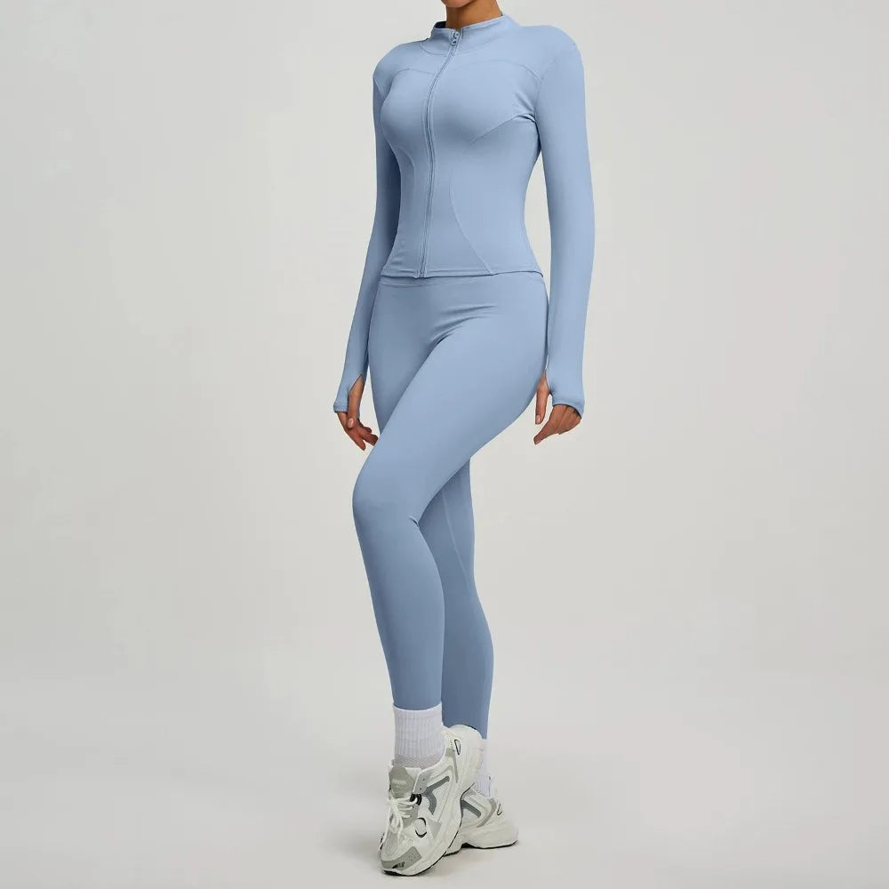 Ensemble Sport Femme – Veste & Legging Gainant | Velysio