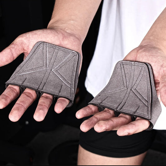 Velysio – Gants de Musculation Antidérapants | Protection Paume, Demi-Doigt & Microfibre