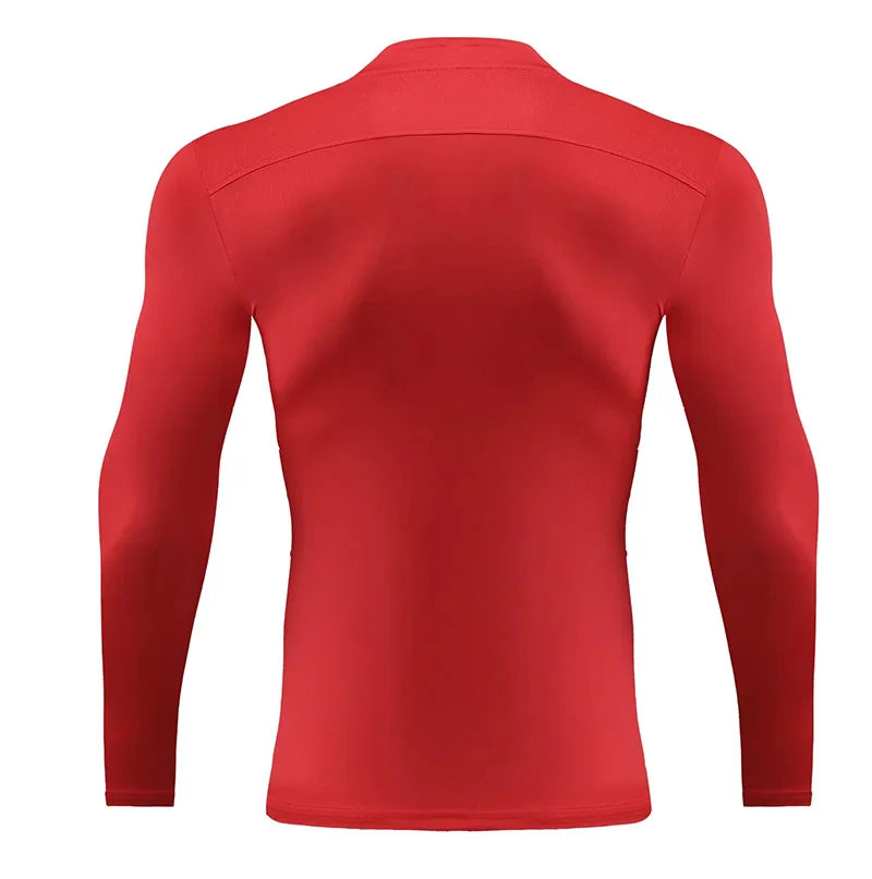 T-shirt de Compression Sport – Manches Longues Homme