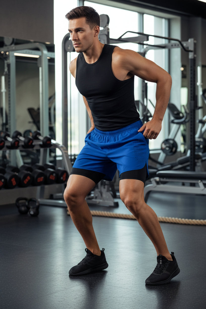 Short de Sport Homme – Séchage Rapide & Réfléchissant | Velysio