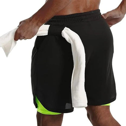 Short de Sport 2-en-1 Homme – Running, Fitness & Jogging