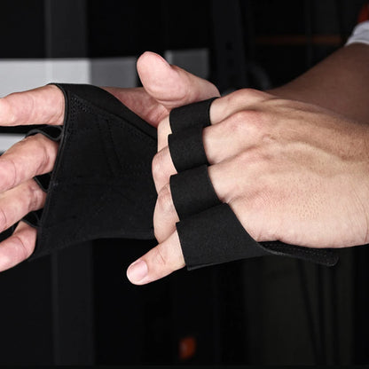 Velysio – Gants de Musculation Antidérapants | Protection Paume, Demi-Doigt & Microfibre