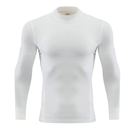 T-shirt de Compression Sport – Manches Longues Homme