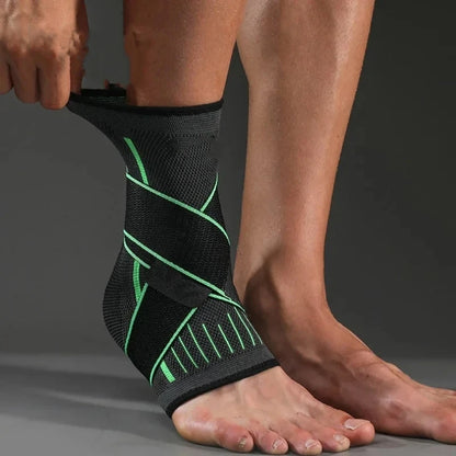 Bandage Élastique de Cheville – Soutien Pressurisé Sport