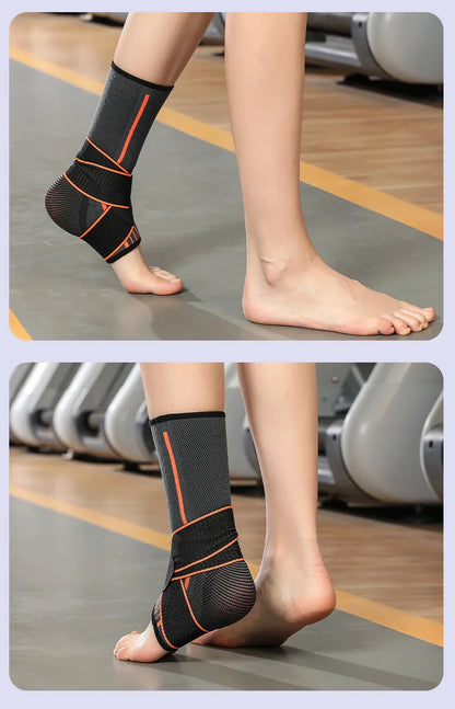 Bandage Élastique de Cheville – Soutien Pressurisé Sport