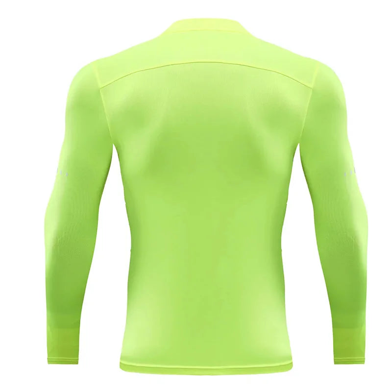 T-shirt de Compression Sport – Manches Longues Homme