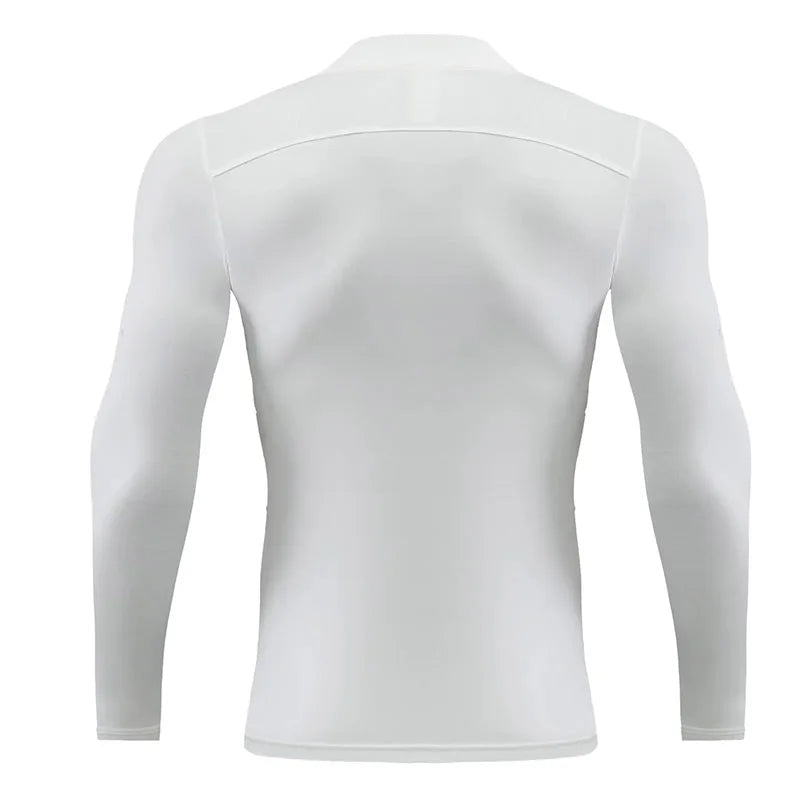 T-shirt de Compression Sport – Manches Longues Homme
