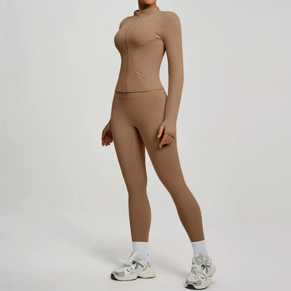 Ensemble Sport Femme – Veste & Legging Gainant | Velysio