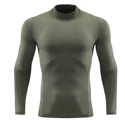 T-shirt de Compression Sport – Manches Longues Homme