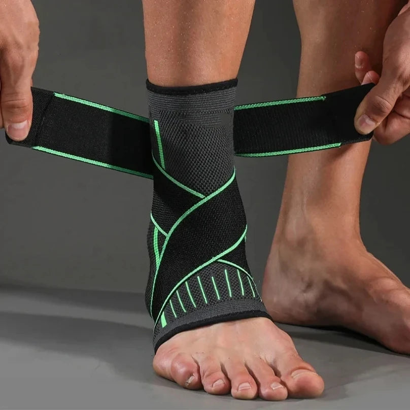 Bandage Élastique de Cheville – Soutien Pressurisé Sport