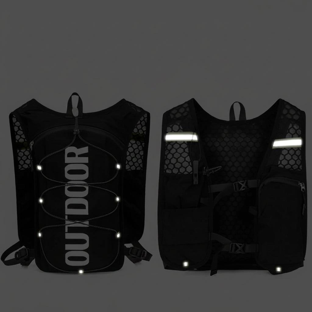 Velysio – Gilet d'Hydratation Running 2L | Sac à Dos Respirant Unisexe
