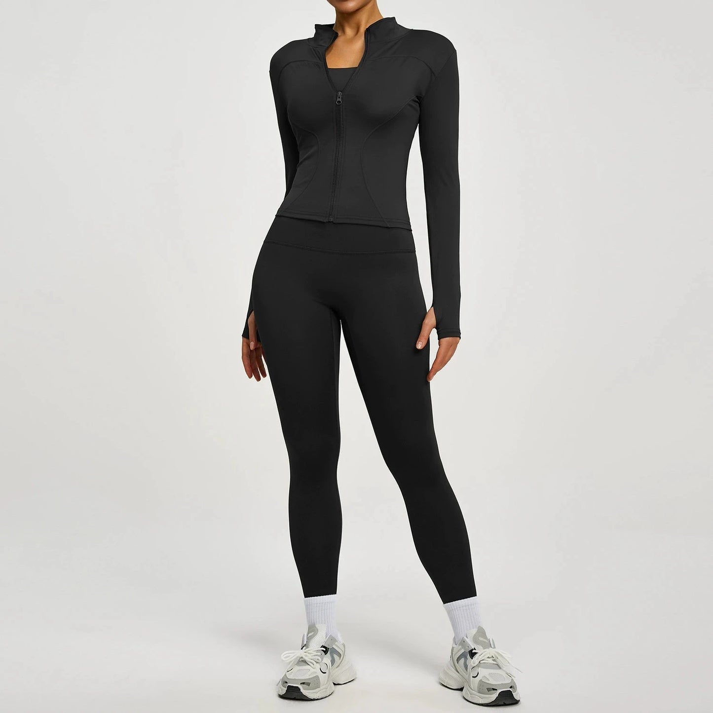 Ensemble Sport Femme – Veste & Legging Gainant | Velysio