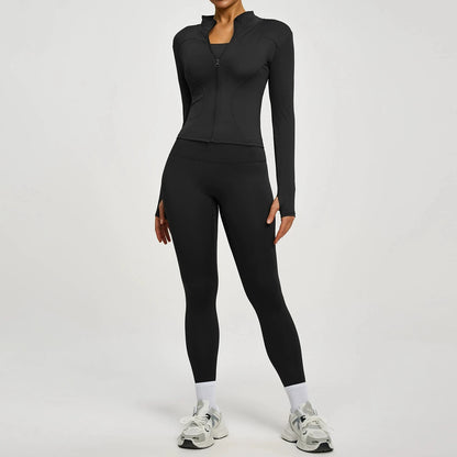 Ensemble Sport Femme – Veste & Legging Gainant | Velysio