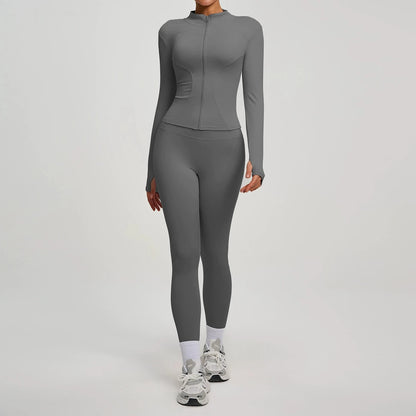 Ensemble Sport Femme – Veste & Legging Gainant | Velysio
