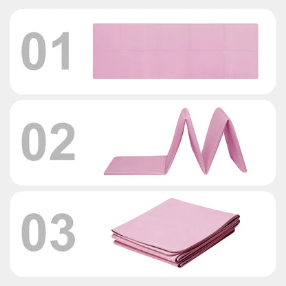 Tapis de Yoga & Pilates 4mm – Antidérapant, Léger & Imperméable